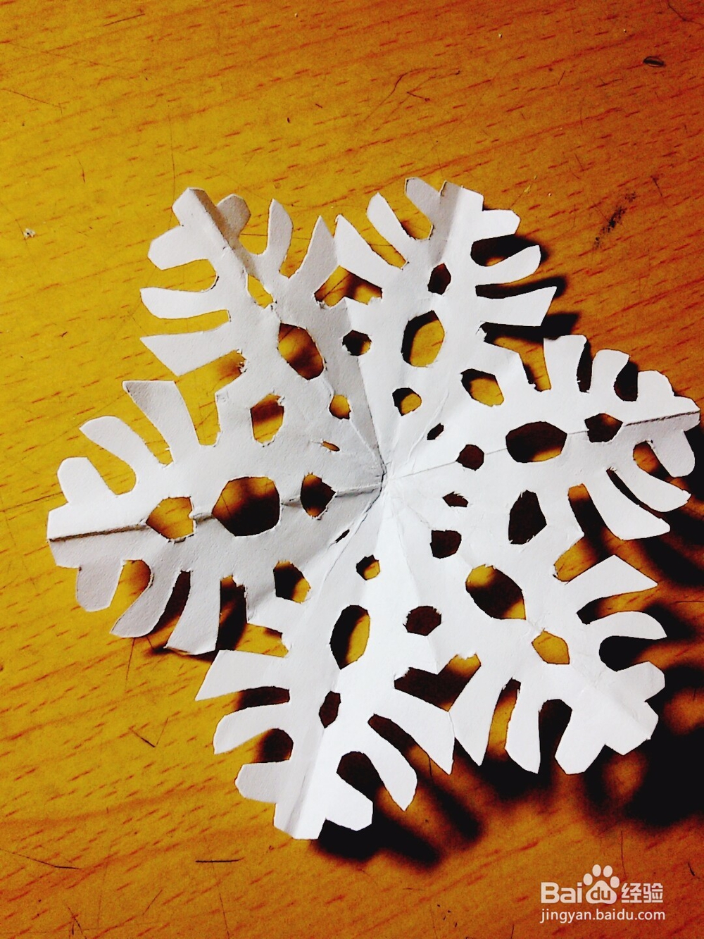 简单剪纸之雪花