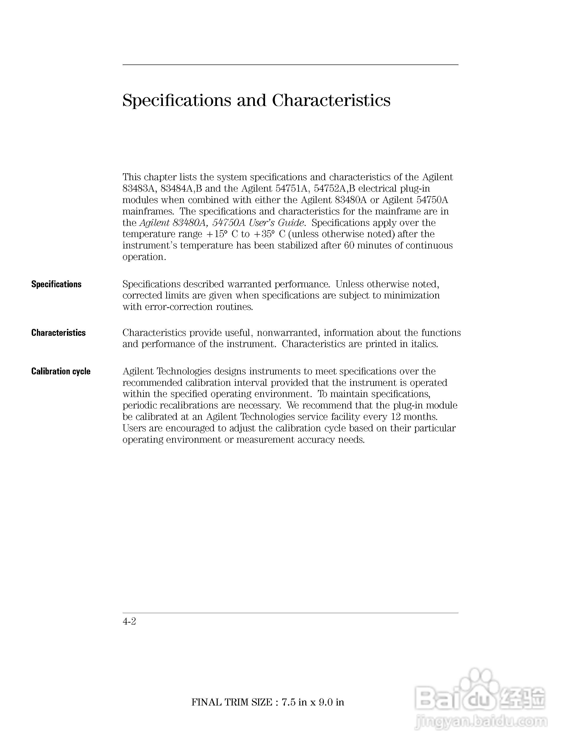 HP 83483E仪器说明书:[6]