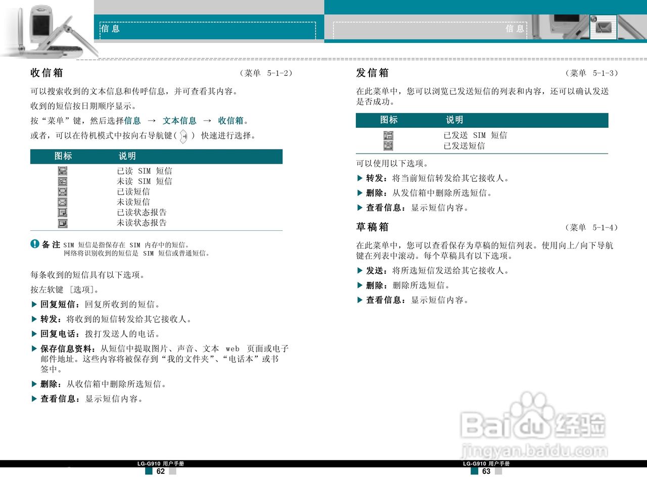 LG G910手机使用说明书:[4]