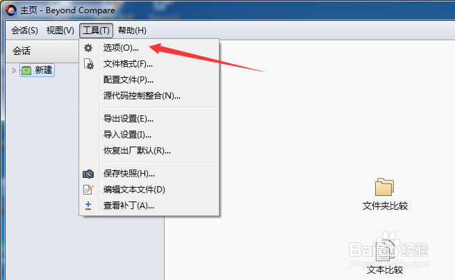 怎么关闭Beyond Compare 4设置过滤行的数量