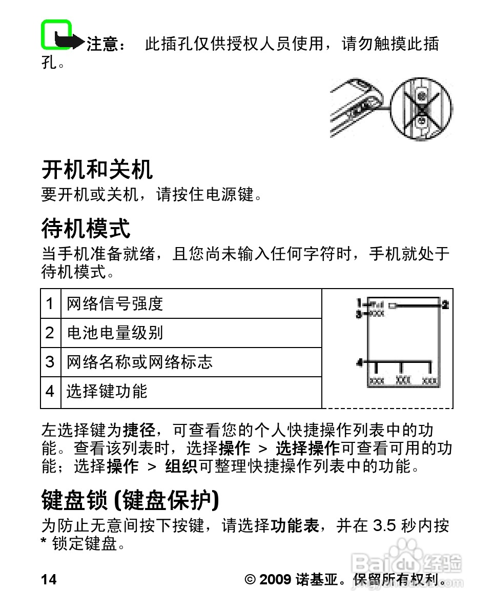诺基亚Nokia 1682c手机使用说明书:[2]