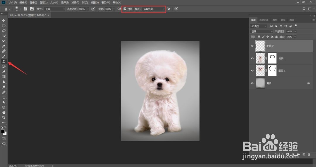 PS教你如何制作时尚汪星人