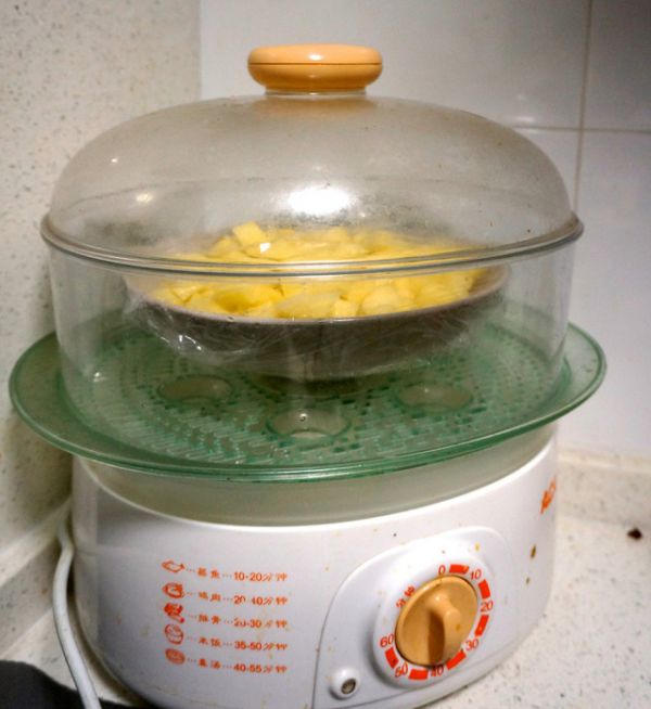 黄金鹅油煎土豆