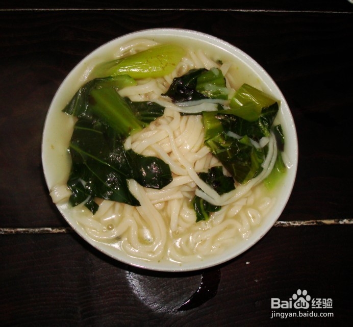 手擀面的制作方法