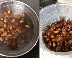 蜂蜜烤板栗的做法