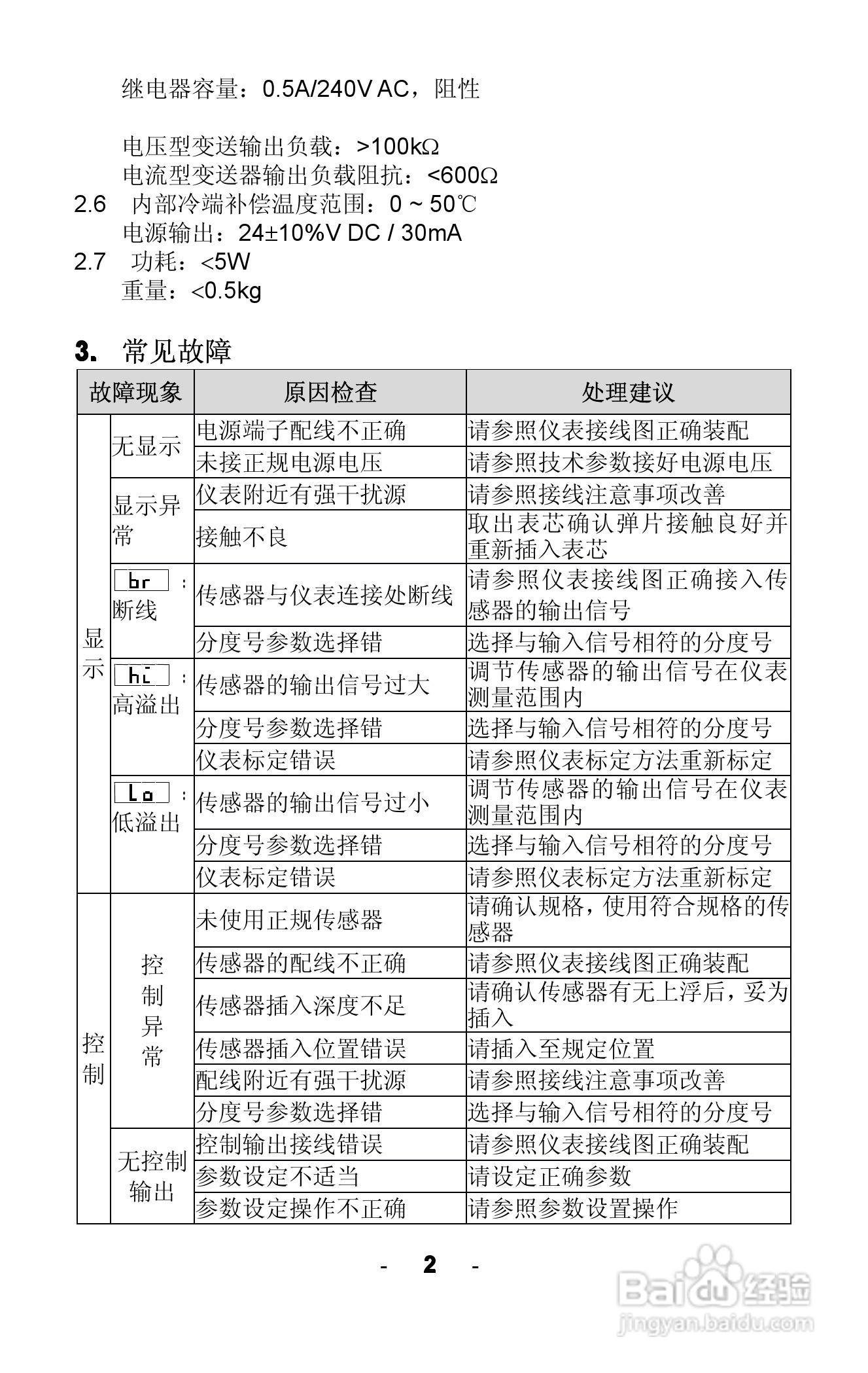 AOGA5000 AOGA6000智能光柱PID调节器使用手册:[1]