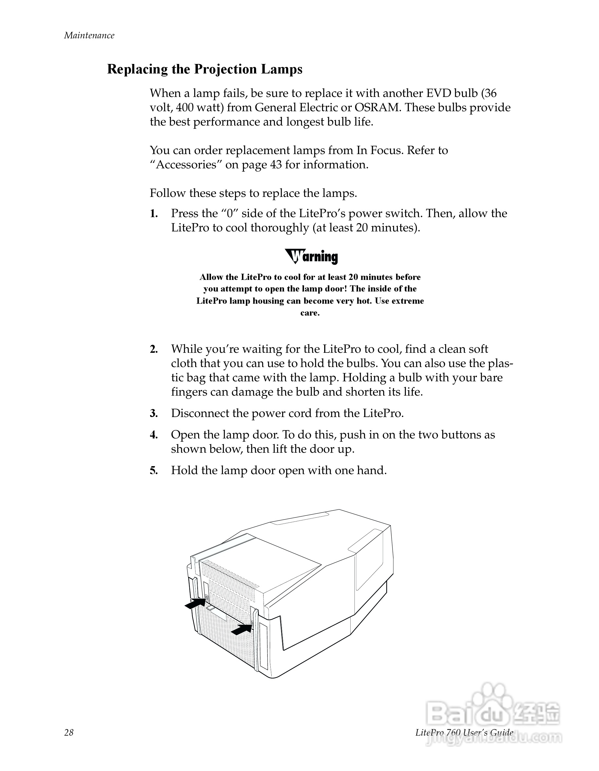 富可视 LP760投影机说明书:[4]