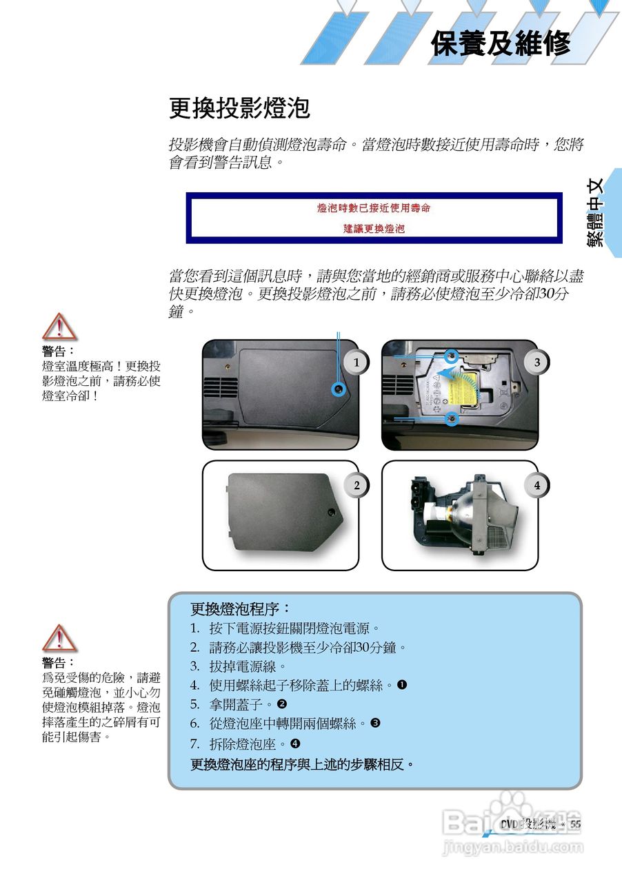 奥图码 U2投影机说明书:[6]
