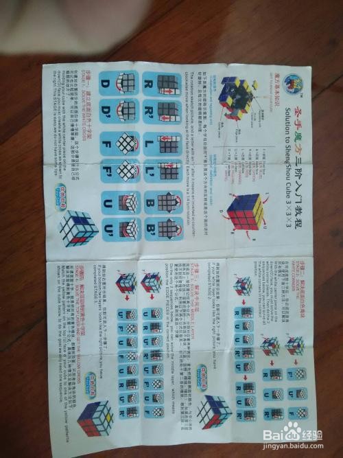 最简单的魔方复原大法