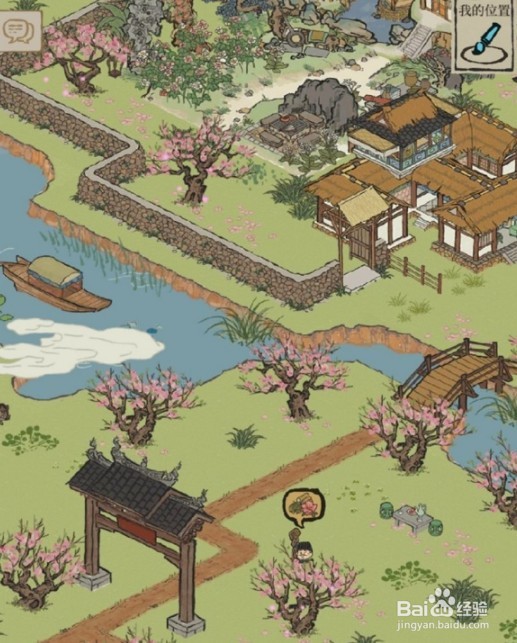 江南百景图桃花坞土地公在哪