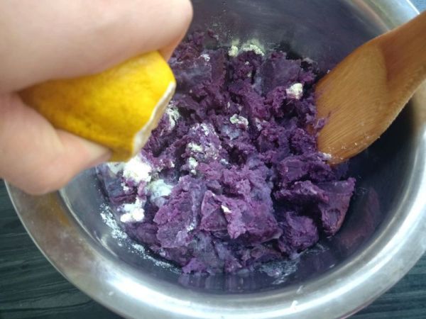 香甜美味，芝士焗紫薯