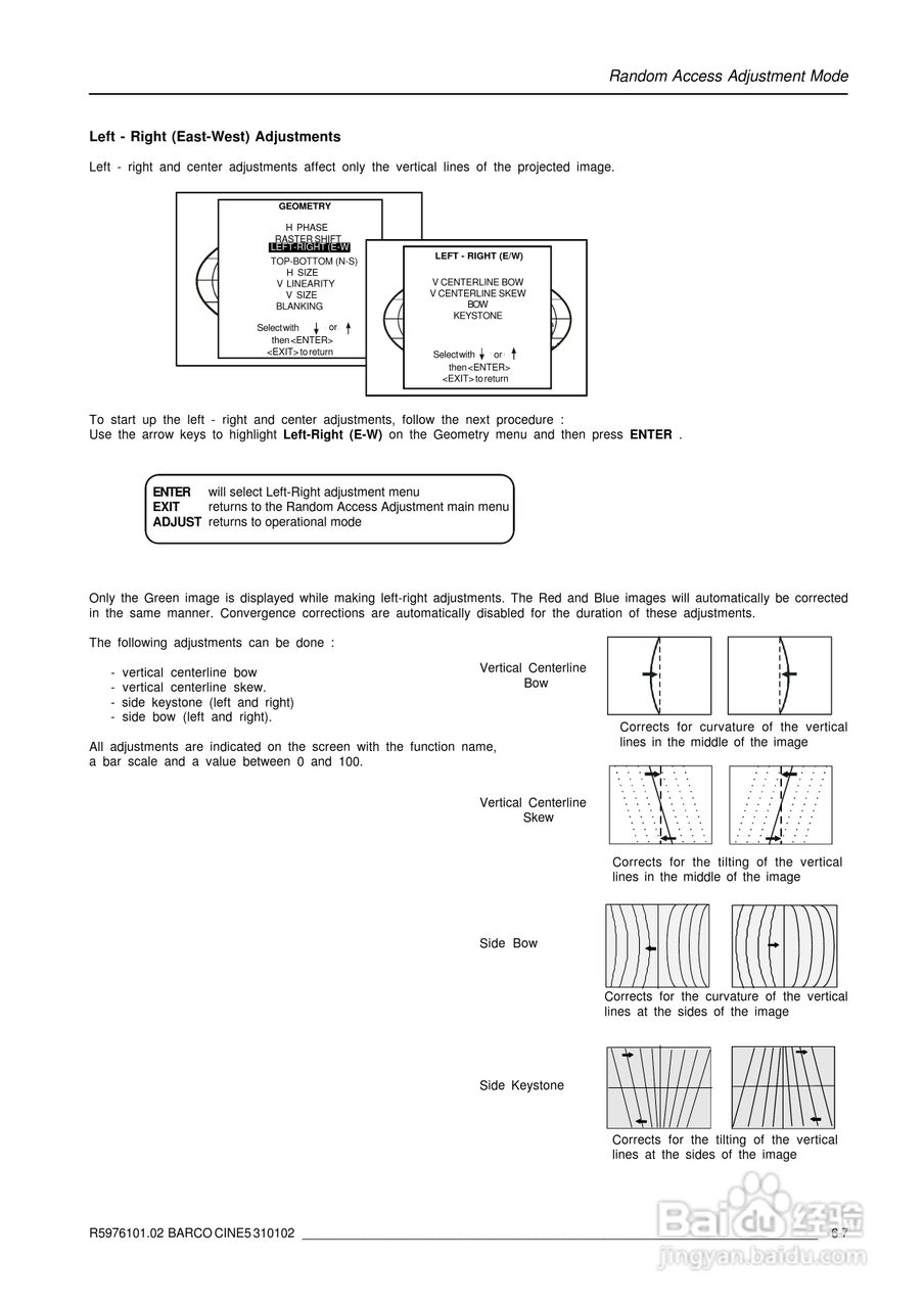 Barco巴可 Cine 5投影机说明书:[3]