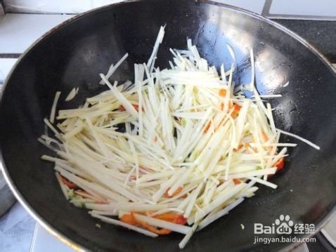 怎么做土豆丝炒胡萝卜丝