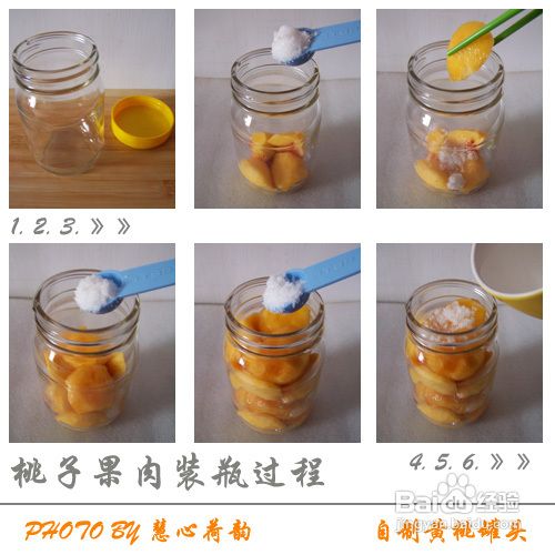 家庭自制水果罐头的9大心得体会—自制黄桃罐头