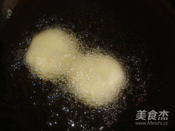 炸白薯饼的做法