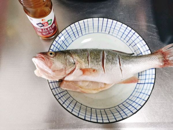 豆瓣酱啤酒烧鲈鱼