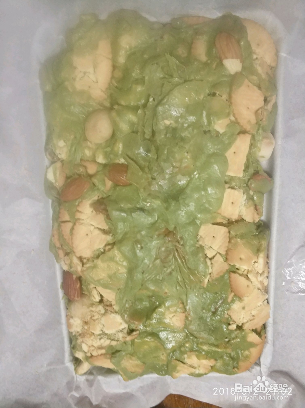 抹茶雪花酥的做法