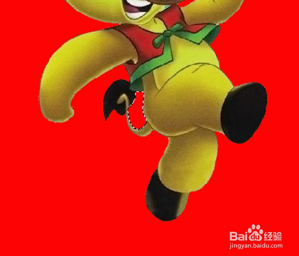 如何使用PS中魔棒工具进行简单抠图和换背景