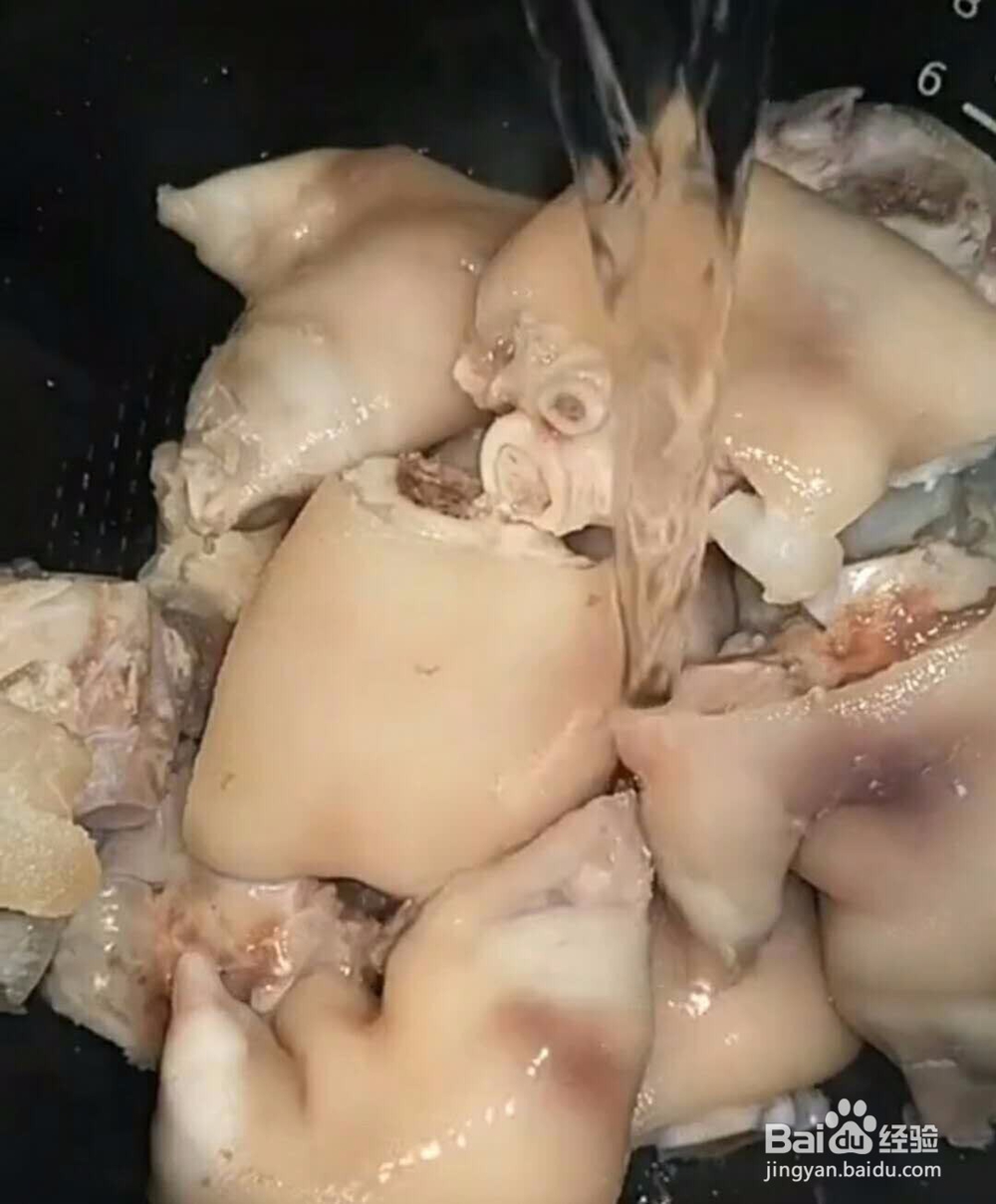 黄豆 顿猪脚做法
