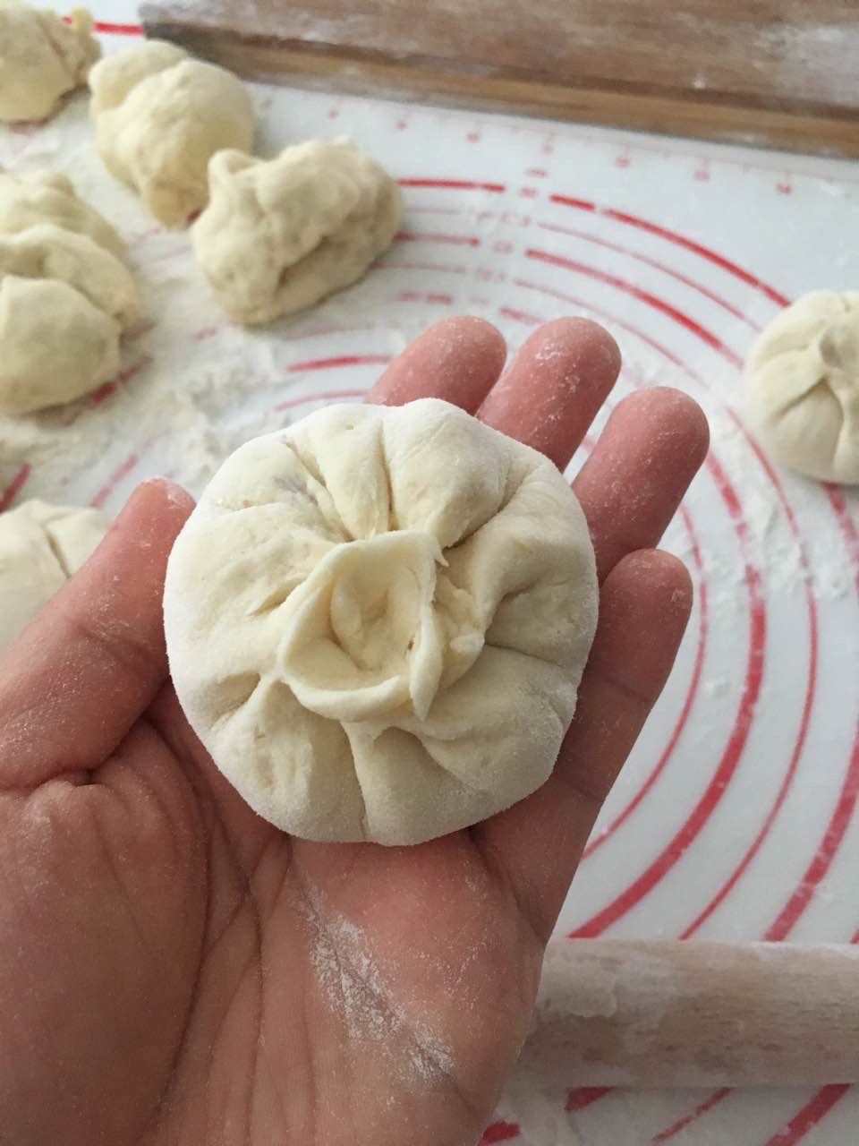 广为人知的豆沙包子