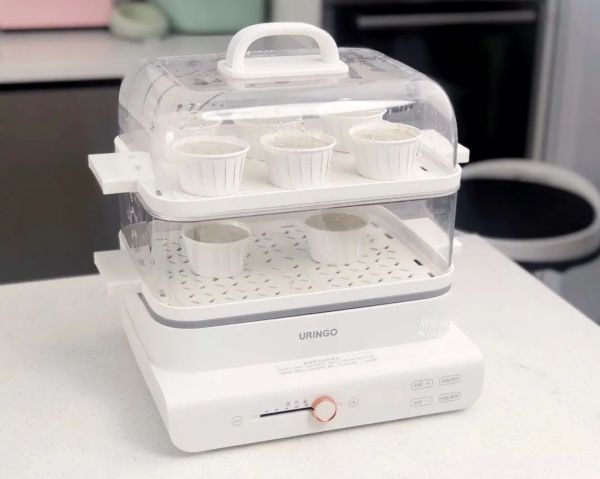 黑芝麻山药蒸糕