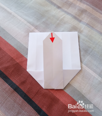 手工折纸之平底锅的折法