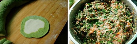 风靡朋友圈的“大白菜”饺子