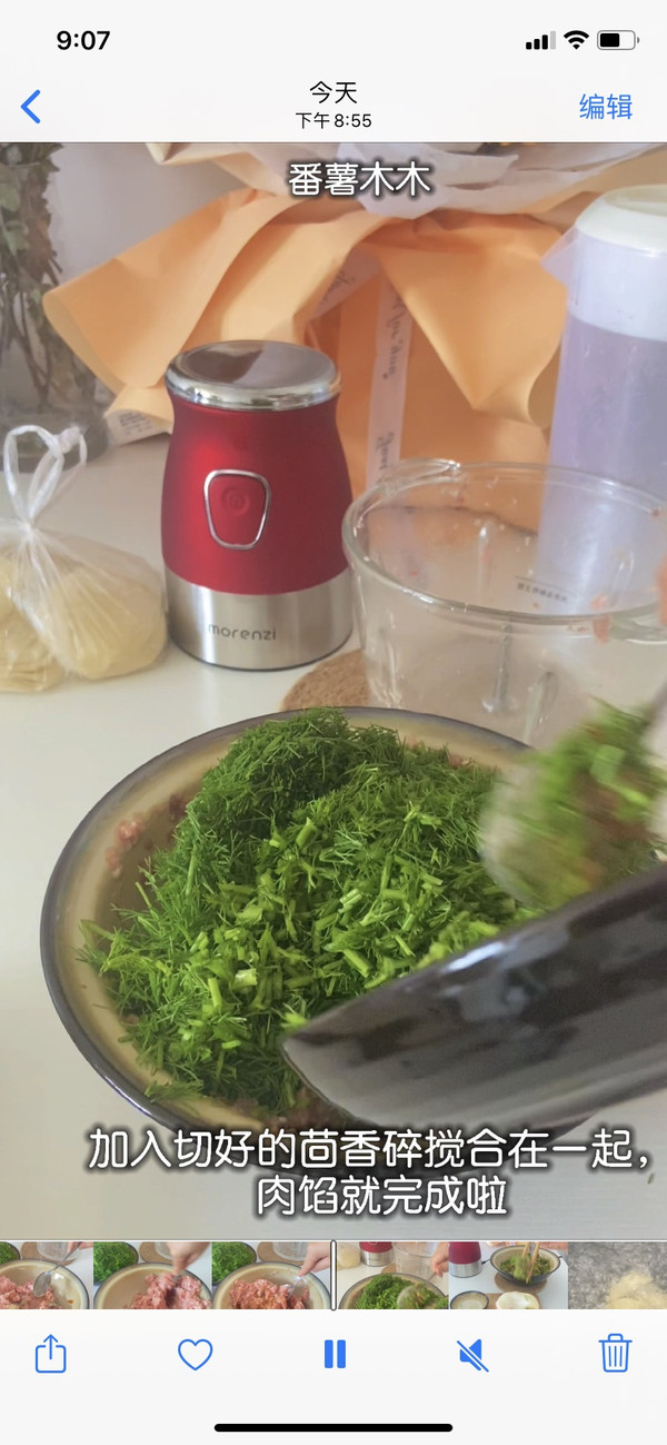 小茴香爆汁大肉饺子