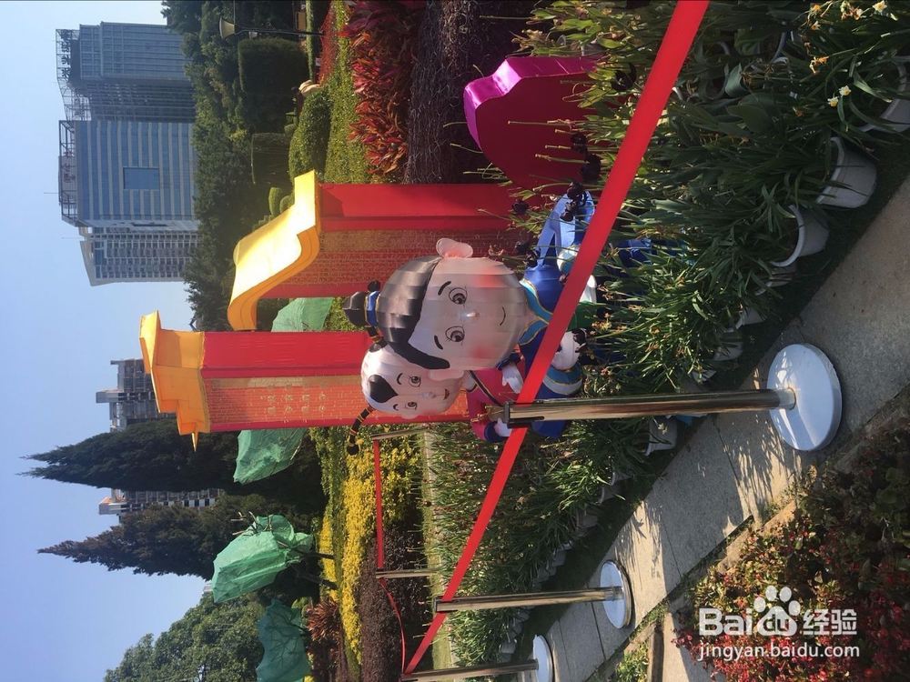 福州温泉公园花灯游