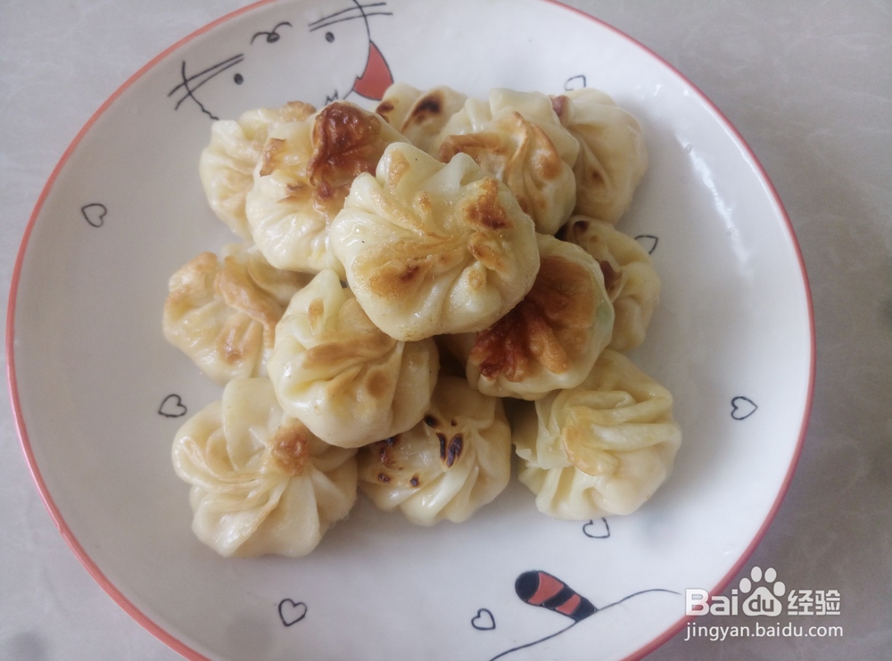 玉米蛋馅小煎饺