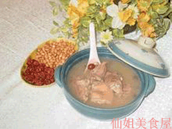 仙姐带你品尝美味佳肴之灵芝猪蹄汤