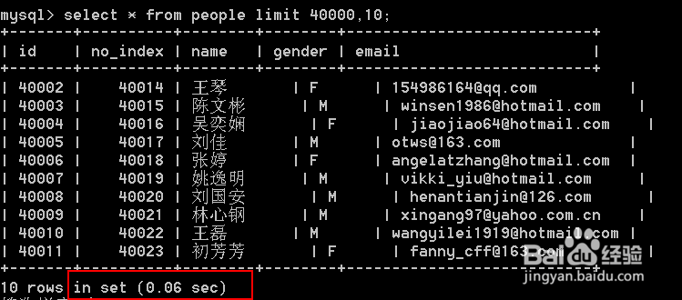 mysql的注意事项