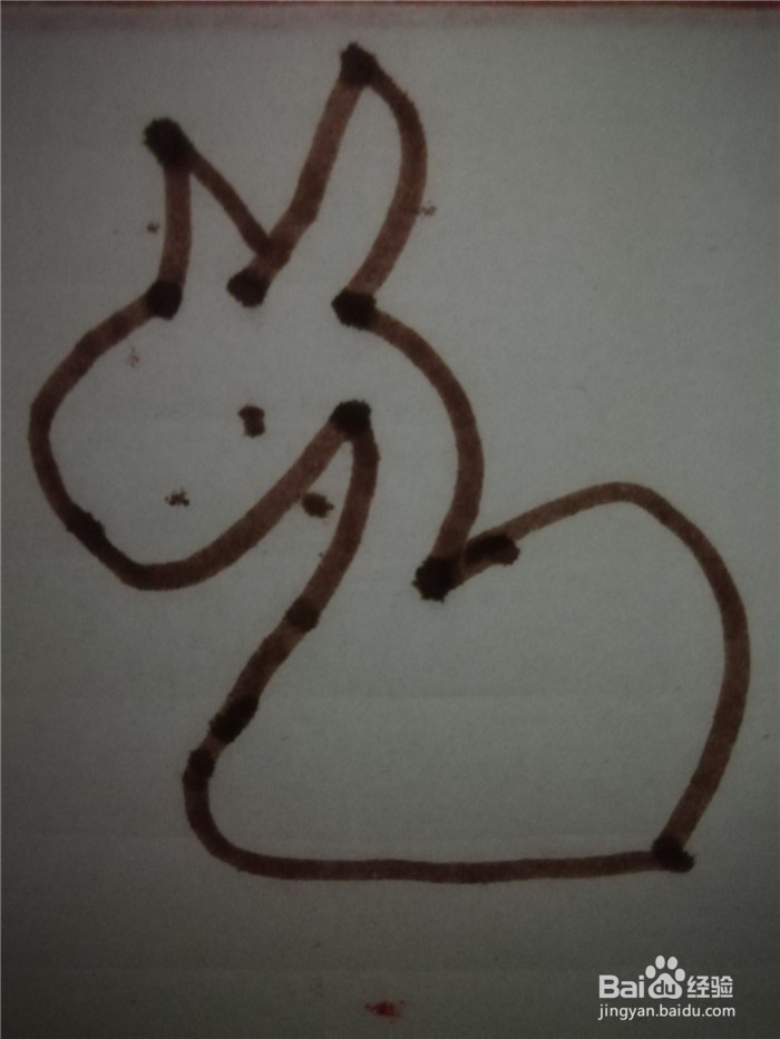 怎么样用简笔画画小驴