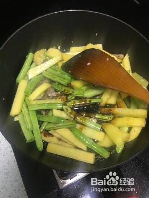 豆角焖面的做法