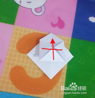 手工折纸之超级玛丽帽子的折法