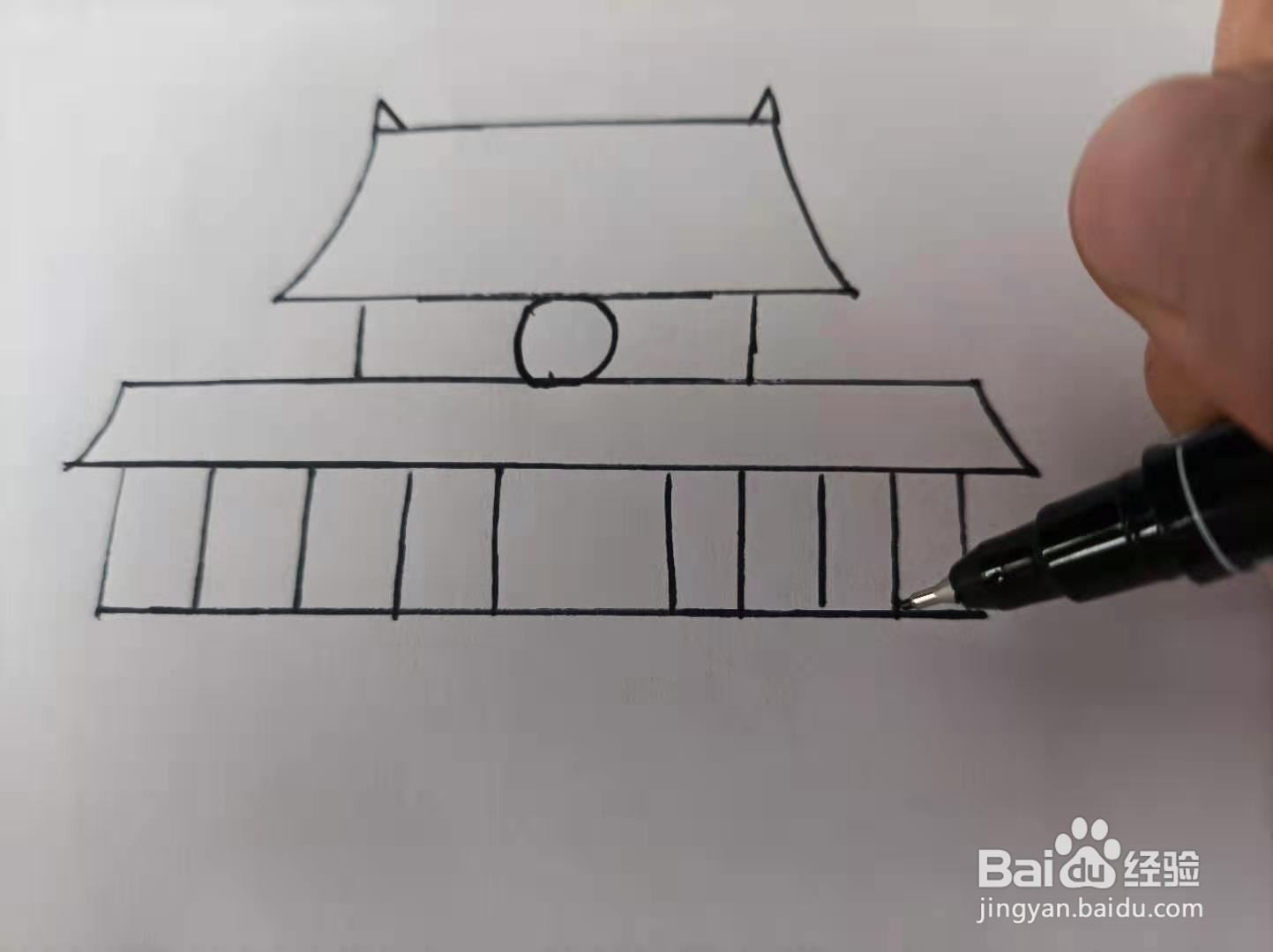 天安门怎么画漂亮？