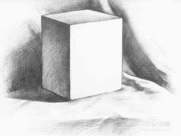 如何用铅笔画出一个简单的立体物体