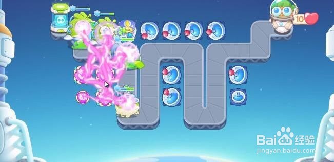 保卫萝卜4太空穿越第48关攻略