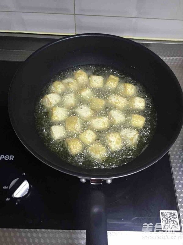 黄金炸豆腐的做法