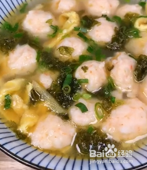 如何做鲜香味美的虾丸汤