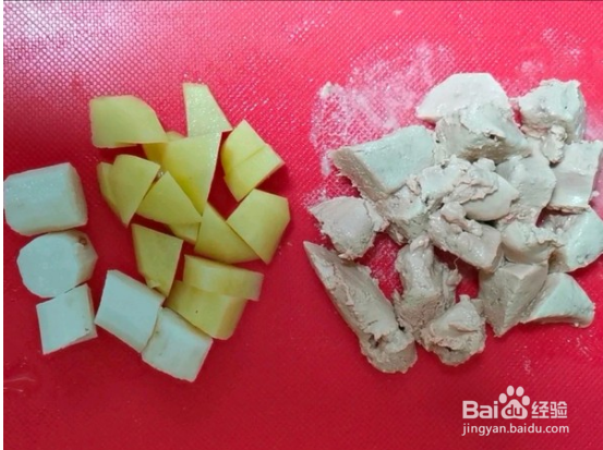 鹅肝山药土豆肠是补血养生的理想食品