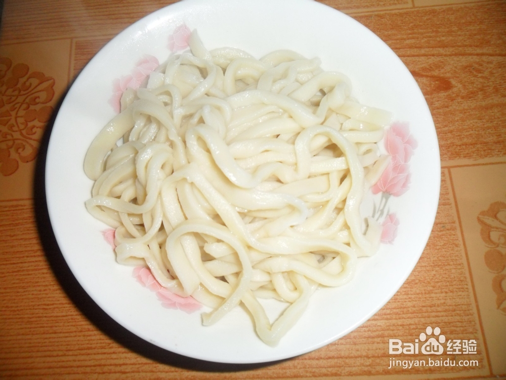 初学者怎样擀面条?角叶?