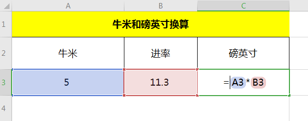 牛米和磅英寸怎么换算