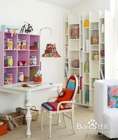 11个小个头书桌圆小户型书房梦