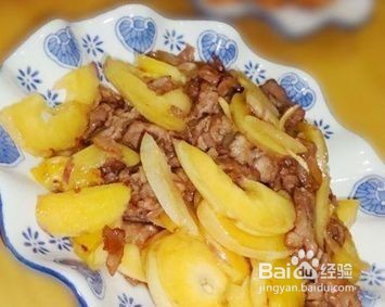 人参果炒肉片