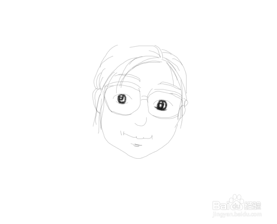 人物线条画如何画