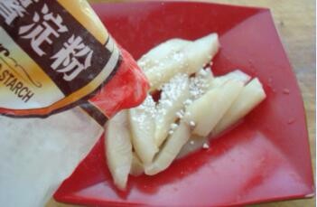 龙利鱼柳的做法——油炸鱼柳