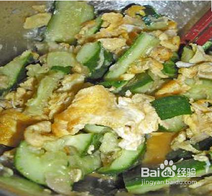 怎样做家常黄瓜炒鸡蛋