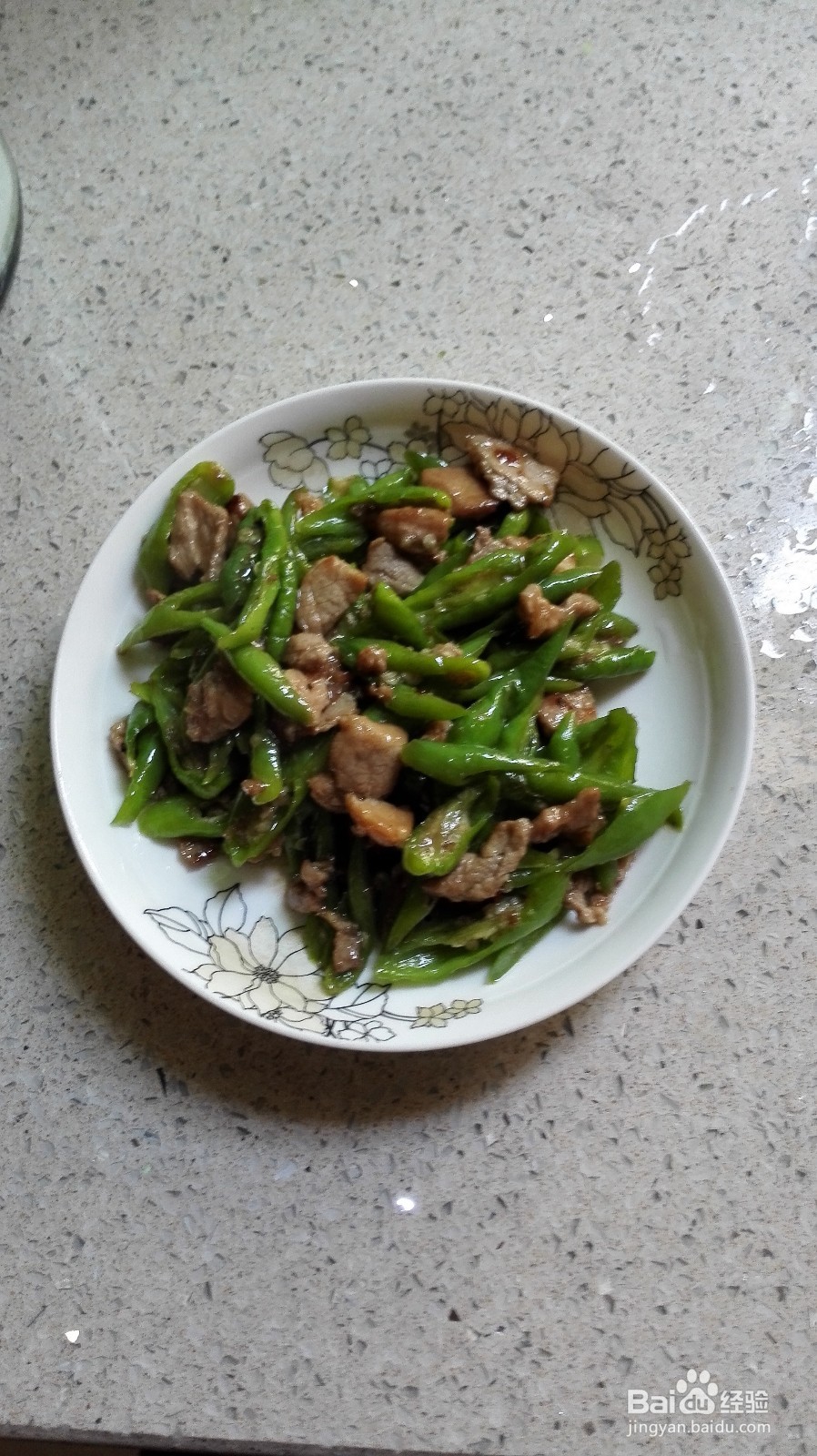 青椒炒肉片的做法