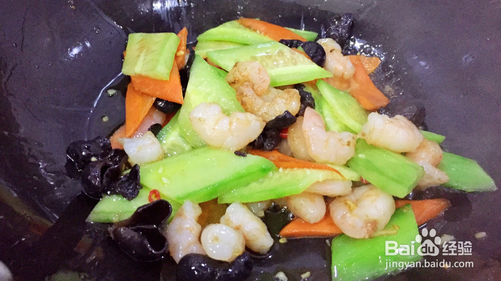 虾仁炒青瓜的做法